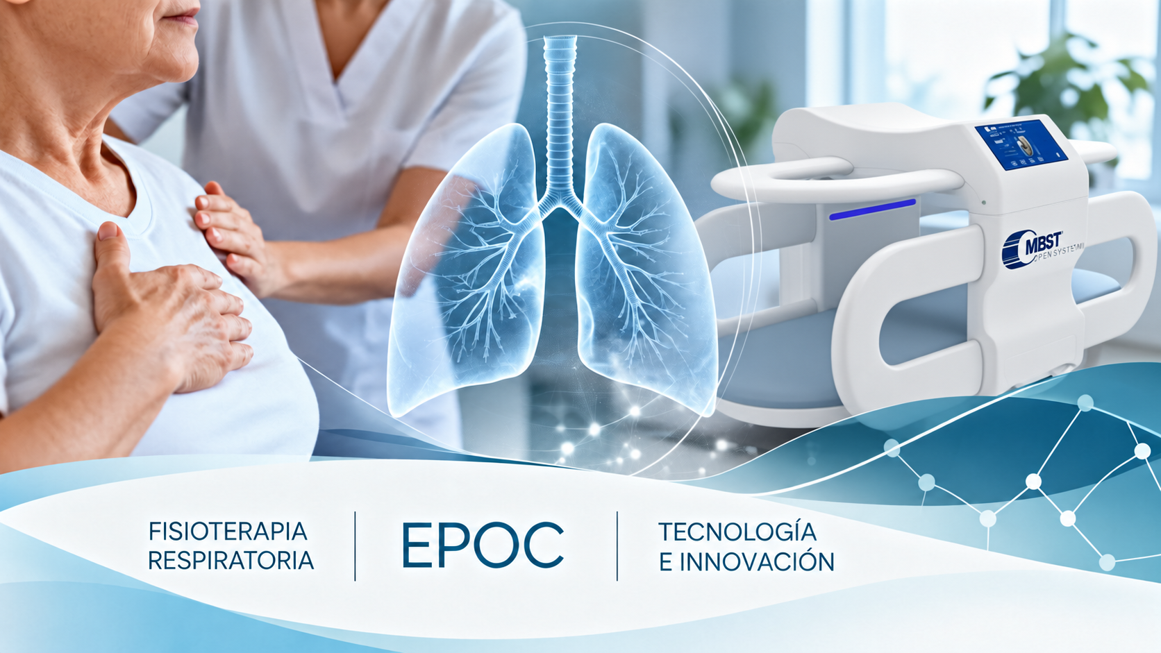 MBST y fisioterapia respiratoria para pacientes con EPOC