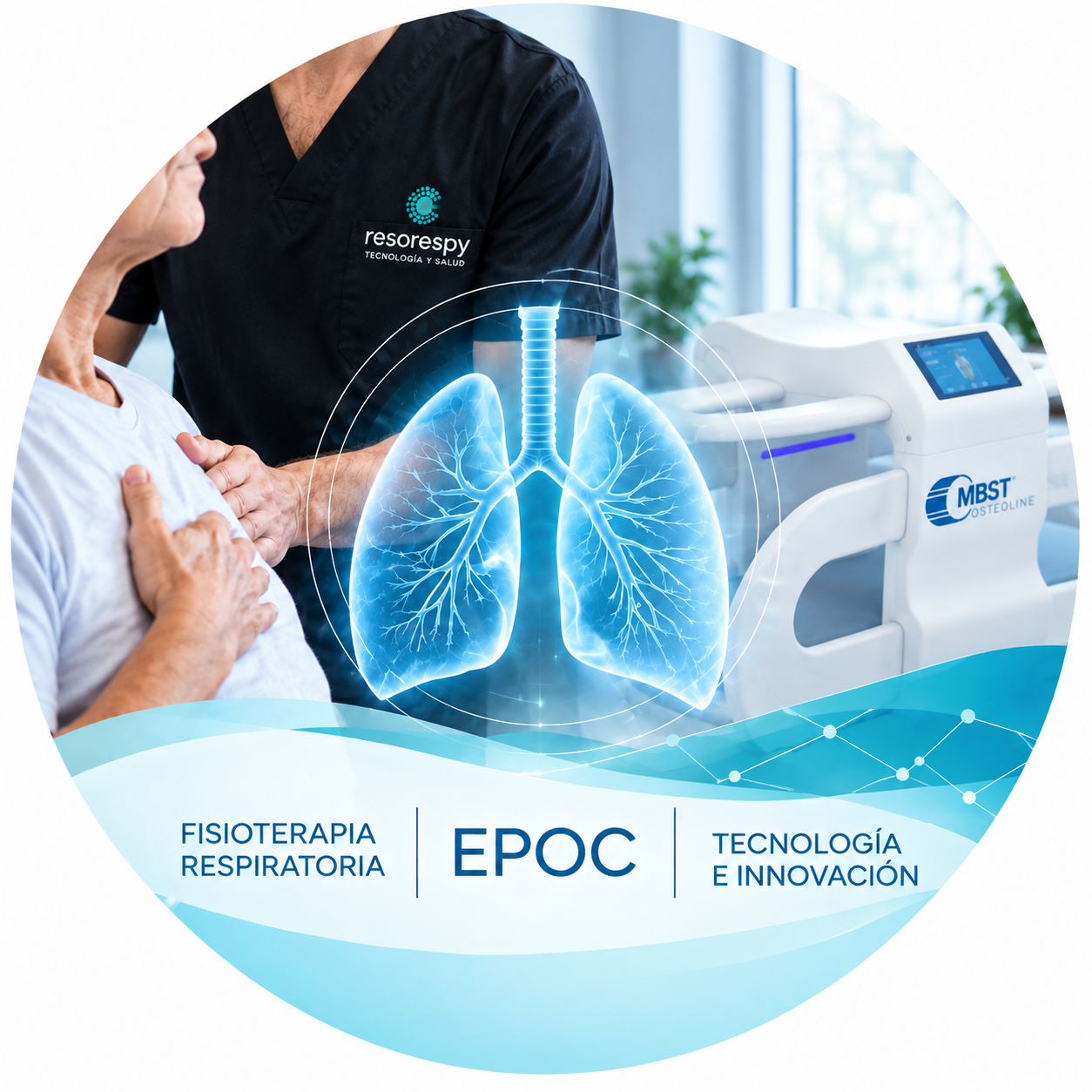 Profesionales y tratamiento MBST en el contexto de un estudio piloto sobre EPOC