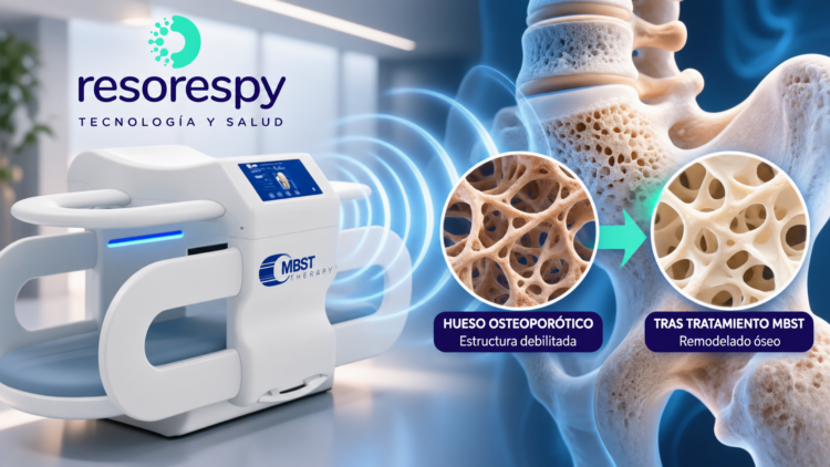 MBST y osteoporosis: representación del remodelado óseo y la estructura del hueso